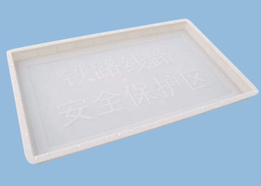 Trung Quốc Khuôn bê tông nhựa khuôn mẫu để làm cảnh báo cọc bền 100 * 60 * 6cm nhà cung cấp