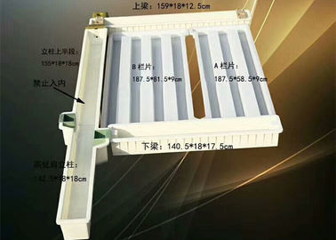 Trung Quốc Ép nhựa bê tông hàng rào bảng khuôn mẫu ổn định cấu trúc và bền nhà máy sản xuất